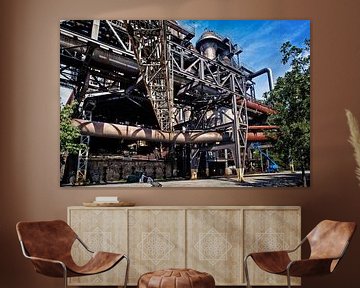 Blast furnace Landschaftspark Duisburg by Rob Boon