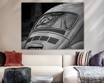 Beauté intemporelle : un regard détaillé sur l'arrière de l'ancienne coccinelle Volkswagen sur Robin Jongerden