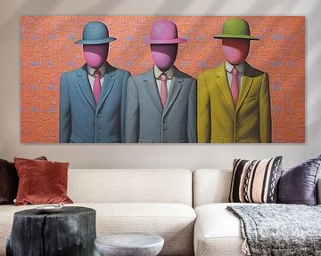 Dali, Magrittte und Miro Stil von ARTEO Gemälde