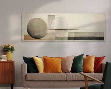 Oeuvre d'art minimaliste | Harmony sur Peinture Abstraite