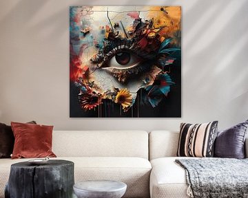 Het Regenboog Oog: Gefragmenteerd maar Levend"
