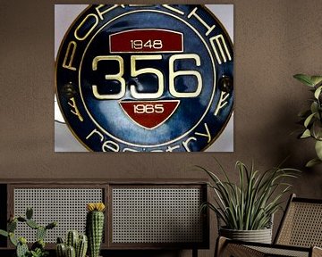 Porsche 356 badge by Truckpowerr