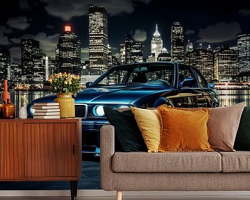 Bmw E36 Car Auto in New York City by FotoKonzepte