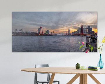 Willemsbrug Rotterdam van Klaas Doting