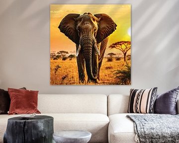 grote olifant van Timba Art