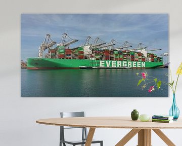 Containerschip Ever Alp van Evergreen.