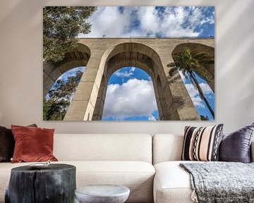 Standing Very Tall - Cabrillo Bridge by Joseph S Giacalone Photography