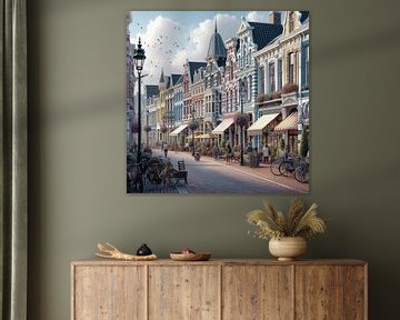 Leeuwarden street 3 by Yvonne van Huizen