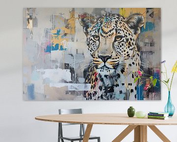 Painting Leopard by Art Whims