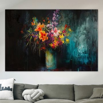 Abstrakte Blumen von Kunst Laune