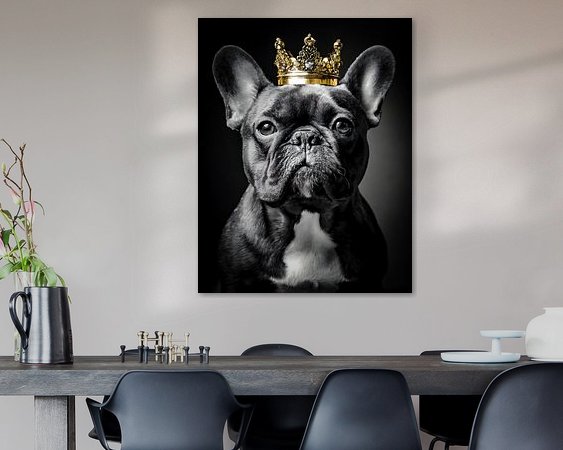 Vixar Franse bulldog Franse hond huisdier aquarel regenboog kunst gekleurde mok beker cadeau verjaardag werk kantoor kerst thee koffie (roze