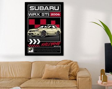 Subaru Impreza WRX STI JDM Auto von Adam Khabibi