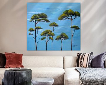 Summer in the Woods by Rita Tielemans Kunst