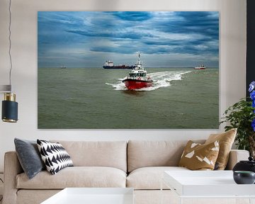 Loodsboot Wulpen Vlissingen van MSP Canvas