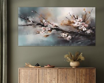 Cherry Blossom Serenade 5 van Lisa Maria Digital Art