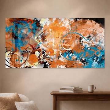 MODERNE KUNST Out of Control van Melanie Viola