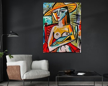 The Fisherman's Wife | Cubist Picasso Style by Frank Daske | Foto & Design