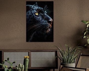 Schwarzer Panther von PixelPrestige