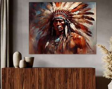 Native American Heritage 35 by Johanna's Art