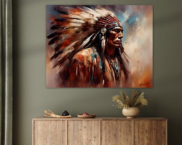 Native American Heritage 31 by Johanna's Art