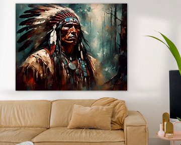 Native American Heritage 45 van Johannas Art Creations