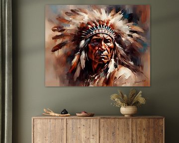 Native American Heritage 37 by Johanna's Art