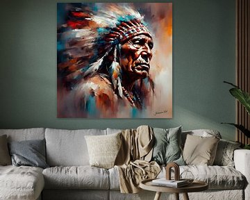 Native American Heritage 29 by Johanna's Art