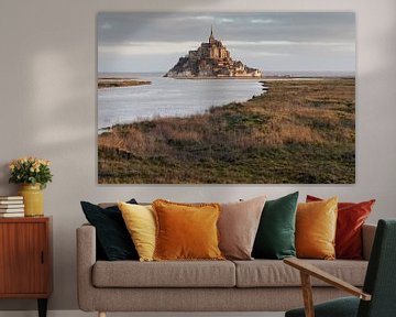 Eb bij Mont Saint Michel van Menno Schaefer