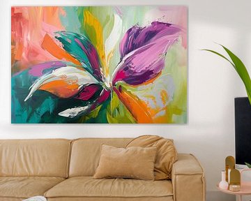 Floral abstraction van Bianca ter Riet