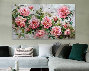 Romantischer Rosengarten 3 von ByNoukk