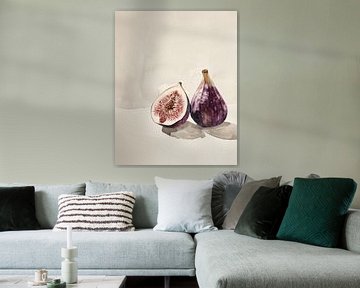 Modern still life of figs by Studio Allee