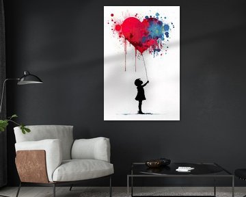 Hommage an Banksy von Harry Hadders