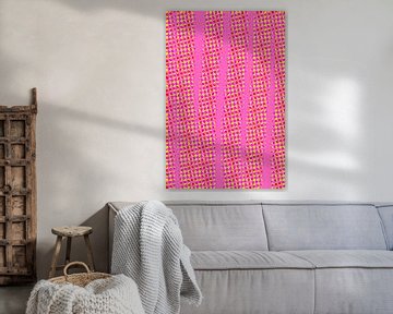 Pink Dots Pattern by Treechild