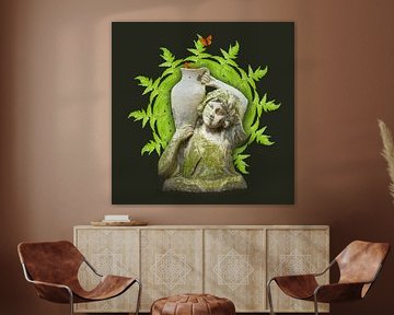 Angel Green Aura van Artmotifs Eve