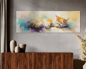 Painting Cat by Wonderful Art