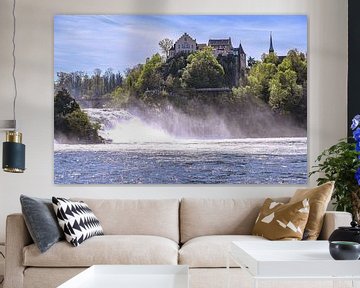 PLACES OF INTEREST : SWITZERLAND - CASTLE LAUFEN - RHINE FALLS - SCHAFFHAUSEN by Michael Nägele