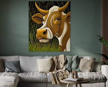 Cow by Jacky