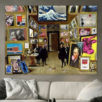 Modern art gallery by Dikhotomy