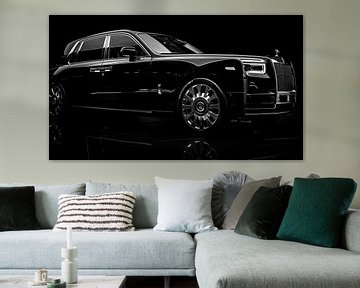 Rolls Royce portret panorama van Vladimir Komsikov