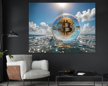 The Bitcoin Bubble van Art Twist by M