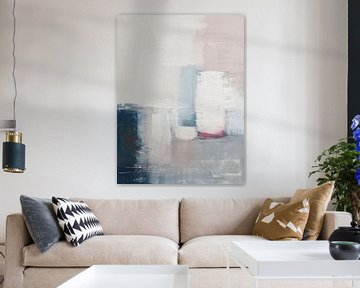 Modern abstract in pastel colours by Studio Allee