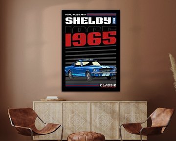 Ford Mustang Shelby GT350 Muscle Car van Adam Khabibi