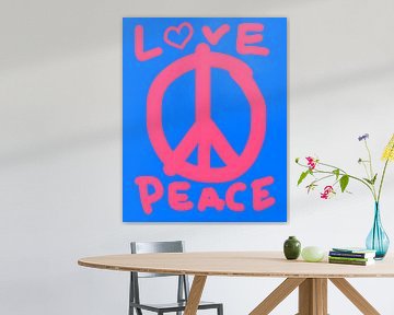 Liefde Vrede van Gapran Art