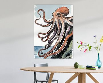 Octopus van Donie Dis