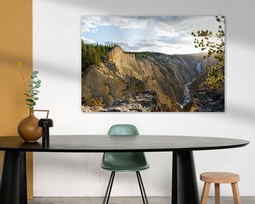 Artist Point, Yellowstone National Park von Johan van Venrooy