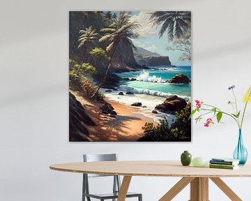 Strand van Salsa art