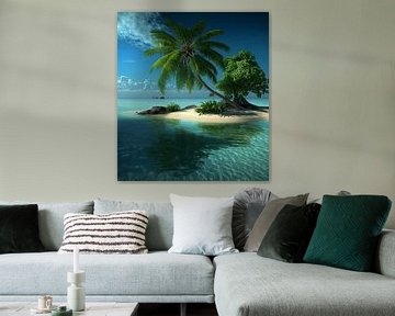 Strand van Salsa art