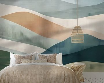 Minimalistische bergen