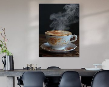 boire une tasse de café ou de cappuccino sur Egon Zitter