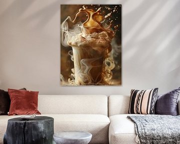 eine Tasse Kaffee oder Cappuccino trinken von Egon Zitter